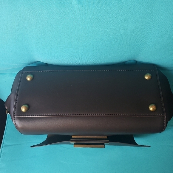 HP. Zac Posen Eartha Folded Gusset Shoulder Bag. - Picture 8 of 12